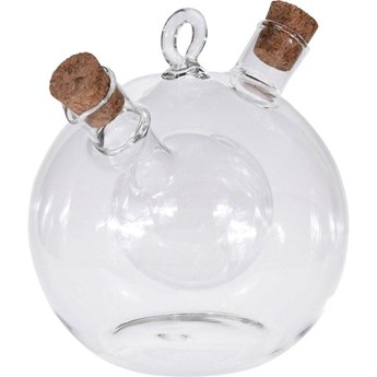 Butelka na ocet i oliwę w kształcie kuli oryginalny ozdobny i praktyczny gadżet kuchenny