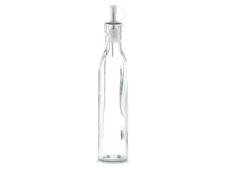 Dozownik do oliwy, octu, szklanka butelka, 270 ml, ZELLER Szkło Stal nierdzewna Kategoria Przyprawniki Pojemnik na ocet i oliwę Tworzywo sztuczne Kolor Szary