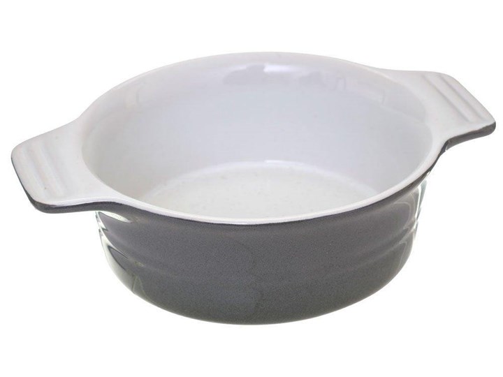 Naczynie ceramiczne do zapiekania, Ø 13 cm Kokilka Kategoria Naczynia do zapiekania Ceramika Kolor Szary