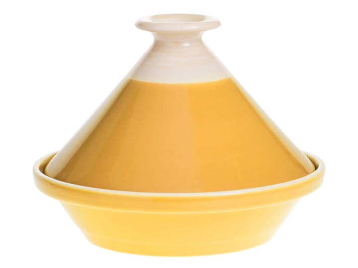 Naczynie do dań kuchni marokańskiej TAJINE, ceramika Kategoria Miski Misy Kolor Żółty