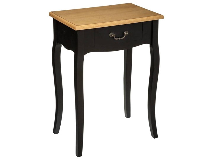 Szafka nocna CHRYSTA, ecru, 47x30x65 cm Płyta laminowana Płyta MDF Typ Nocne