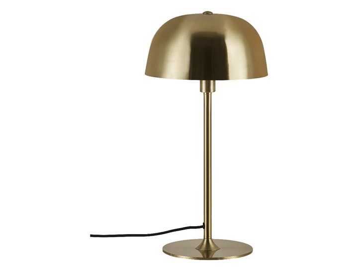 SELSEY Lampa stołowa Cera złota Lampa z kloszem Mosiądz Metal Wysokość 48 cm Styl Klasyczny
