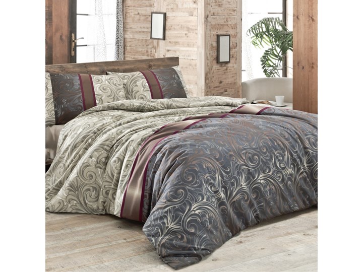 SELSEY Komplet pościeli Golden Pattern 160x220 cm z poszewką na poduszkę 50x70 cm i z prześcieradłem Bawełna Pomieszczenie Pościel do sypialni 160x200 cm 160x240 cm Bawełna syntetyczna Poliester Wzór Ornamenty