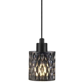 SELSEY Lampa wisząca Hollywood ciemnoszare szkło
