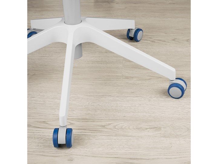 IKEA BEKANT / MATCHSPEL Biurko i krzesło, Biały, Długość: 120 cm Kategoria Zestawy mebli do sypialni