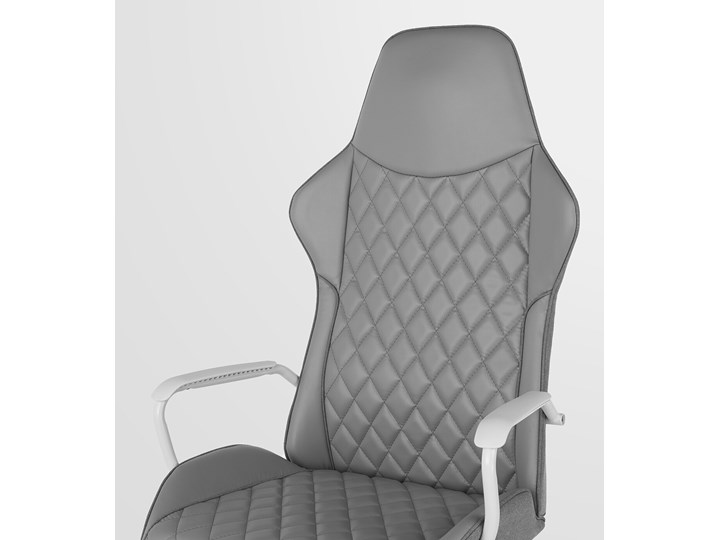 IKEA UTESPELARE / HELMER Biurko, krzesło i komoda, Jasnoszary szary/biały, Minimalna wysokość: 68 cm Kategoria Zestawy mebli do sypialni