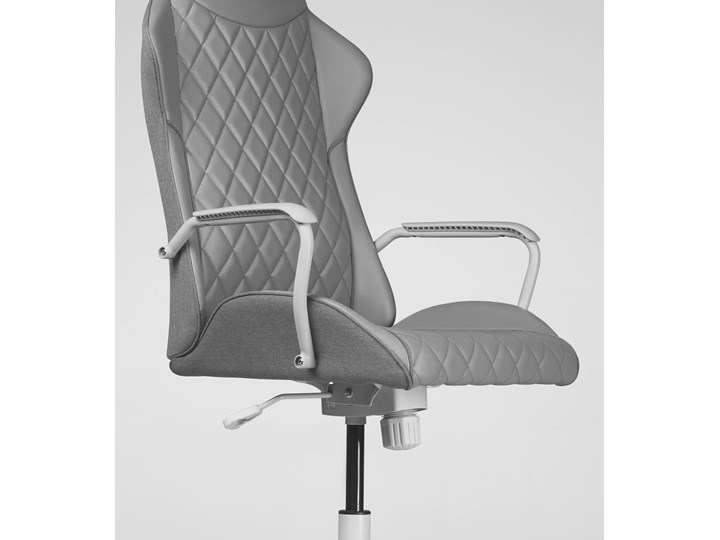 IKEA UTESPELARE / HELMER Biurko, krzesło i komoda, Jasnoszary szary/biały, Minimalna wysokość: 68 cm Kategoria Zestawy mebli do sypialni