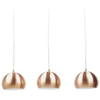 Kokoon Design - Lampa wisząca Trika potrójna - miedziana