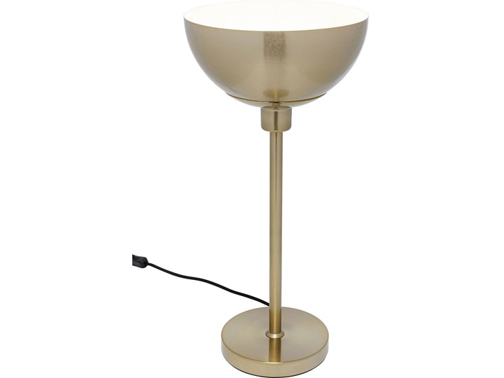 Lampa stołowa Oslo Ø34x52 cm złota Kolor Złoty
