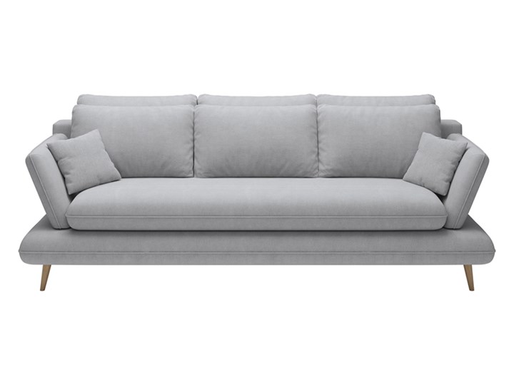 SELSEY Kanapa rozkładana Marinella 242 cm Głębokość 54 cm Stała konstrukcja Głębokość 110 cm Boki Z bokami Nóżki Na nóżkach