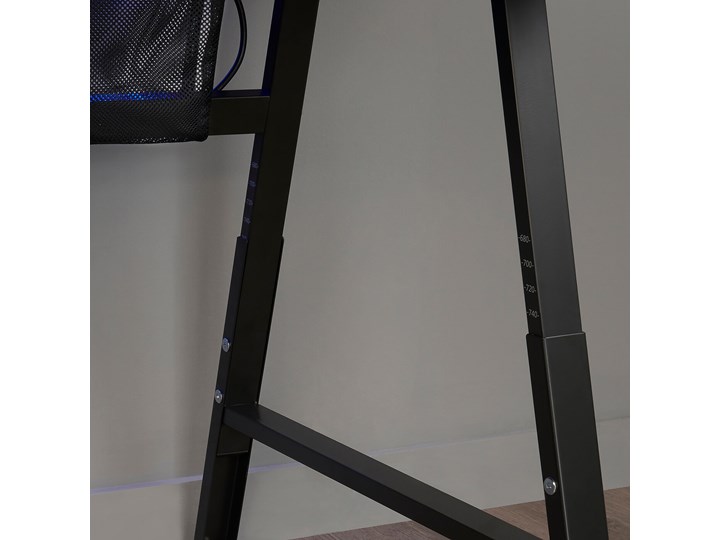 IKEA UTESPELARE / HELMER Biurko, krzesło i komoda, Czarny, Maksymalna wysokość: 78 cm Kategoria Zestawy mebli do sypialni