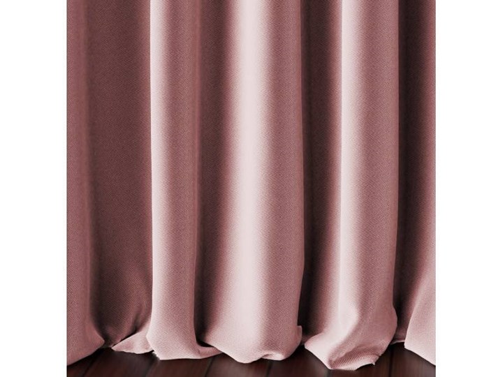 Zasłona BLACKOUT na przelotkach, odcień pudrowego różu 130x260 cm Z560/p1 Nie Kategoria Zasłony Poliester Zasłona zaciemniająca Mocowanie Kółka