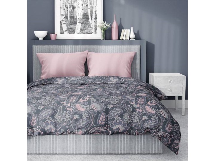 Komplet pościeli z bardzo dobrej jakości satyny bawełnianej 100% bawełna, 200x220 cm 3189B/220 Satyna Kategoria Komplety pościeli