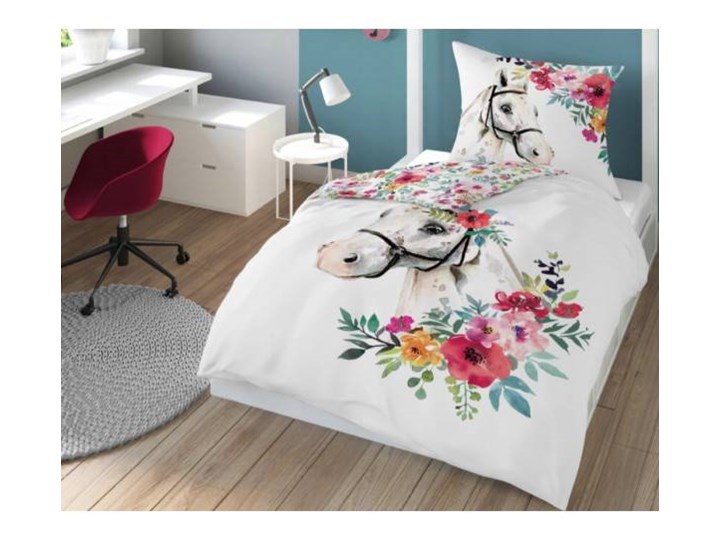 Komplet pościeli dziecięco-młodzieżowej z bawełny, bardzo dobra jakość tkaniny, 160x200 cm 3156A Bawełna Pomieszczenie Pościel młodzieżowa Pomieszczenie Pościel dziecięca