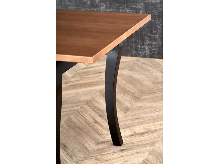 Drewniany stół retro z rozkładanym blatem Windsor Liczba miejsc Do 12 osób Wysokość 76 cm Drewno Szerokość(n) 90 cm
