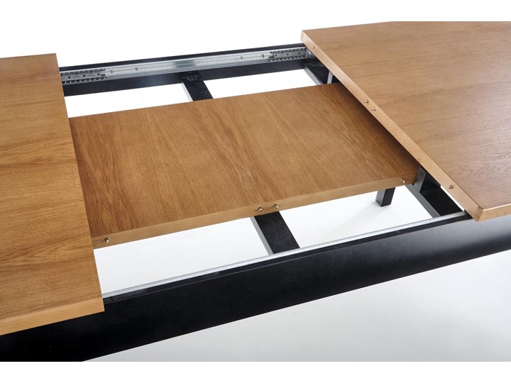 Drewniany stół retro z rozkładanym blatem Windsor Drewno Wysokość 76 cm Szerokość(n) 90 cm Długość(n) 160 cm