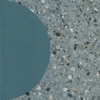 TUBĄDZIN MACIEJ ZIEŃ FUNKY BLUE 2 DEKOR GRESOWY 19,8X19,8