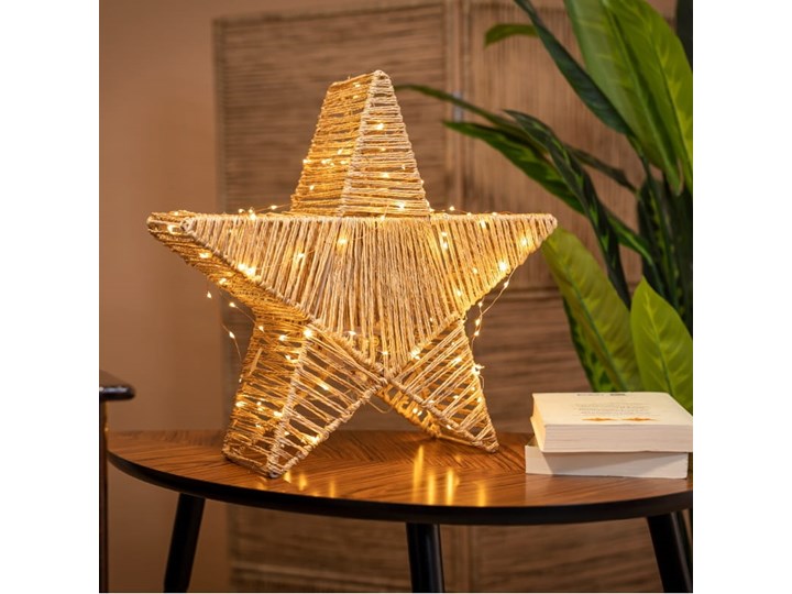 Lampa dekoracyjna gwiazda SISINE 40 Kolor Brązowy Kategoria Ozdoby bożonarodzeniowe