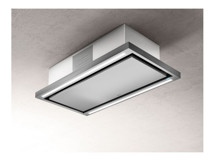 Okap sufitowy ELICA CLOUD SEVEN IX/F/90 (pochłaniacz) Okap wyspowy Szerokość 89,9 cm Sterowanie Elektroniczne