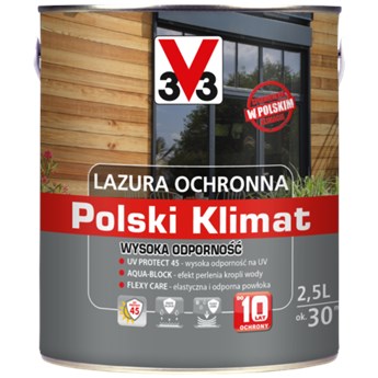 Lazura V33 Polski Klimat 10 Lat Sosna Skandyna. 5l