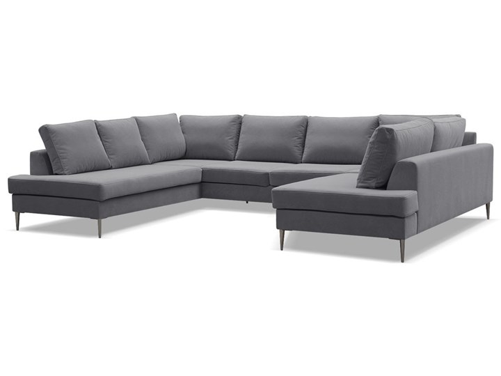 Narożnik Monti Glamour U XXL Kolor Różowy Głębokość 225 cm Głębokość 222 cm Szerokość 225 cm Wysokość 86 cm Kategoria Narożniki
