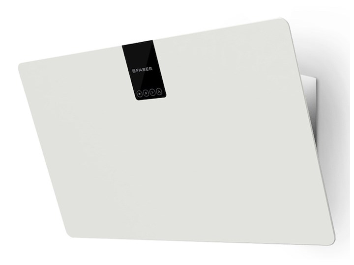 Okap przyścienny FABER SOFT EDGE 80 BIANCO KOS Kolor Szary Okap kominowy Kategoria Okapy