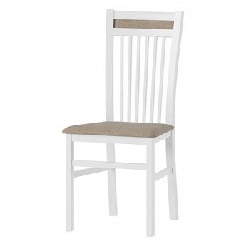 Krzesło Mars - Kolor: Biały Matowy Bb 45x91x45