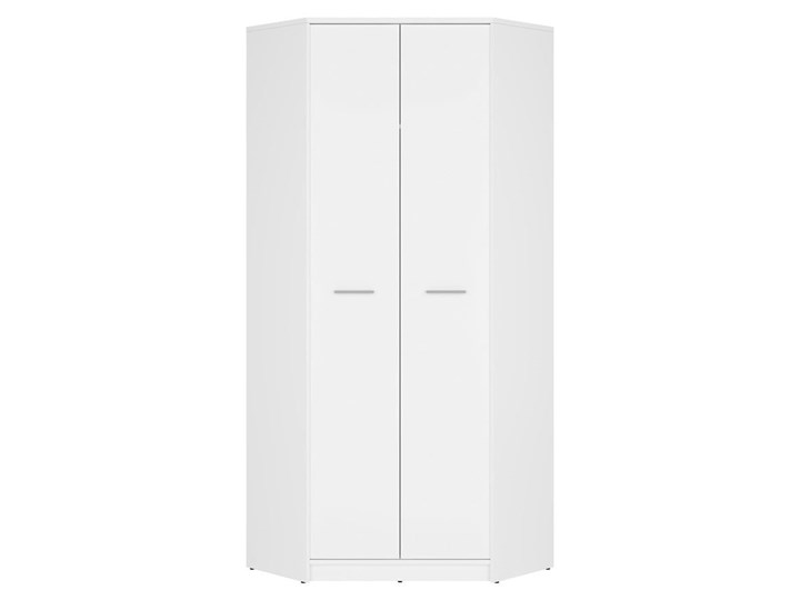 Szafa Narożna Nepo Plus - Kolor: Biały 80x197x80 Głębokość 80 cm Wysokość 197 cm Szerokość 80 cm Pomieszczenie Garderoba Kategoria Szafy do garderoby