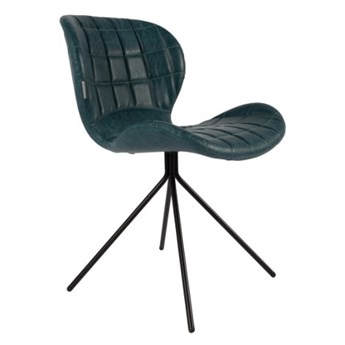 Krzesło turkusowe OMG LL 51x80x56