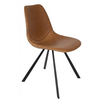 Krzesło Franky vintage brąz 46x83x56