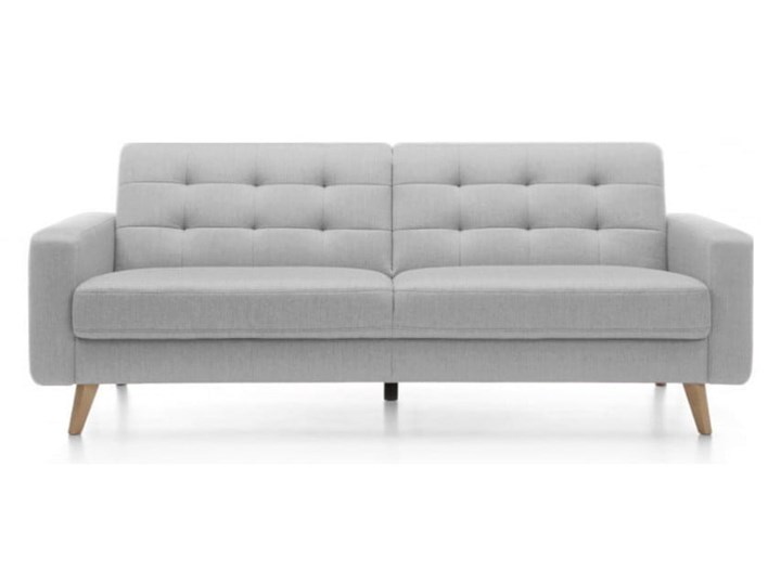 Sofa Nappa z funkcją spania i pojemnikiem 222x87x89 Stała konstrukcja Typ Pikowane Głębokość 89 cm Pomieszczenie Salon