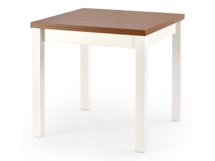 Stół Rozkładany Gracjan - Dł. po rozłożeniu: 160 cm Płyta laminowana Szerokość 80 cm Płyta MDF Pomieszczenie Stoły do kuchni Długość 80 cm Kolor Biały