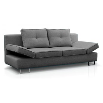 Sofa Martina - Rozkładana z funkcją spania - Kolor: Szary 210x74x100