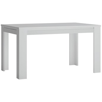 Stół Rozkładany Novi - Dł. po rozłożeniu: 180 cm - Kolor: Biały Mat