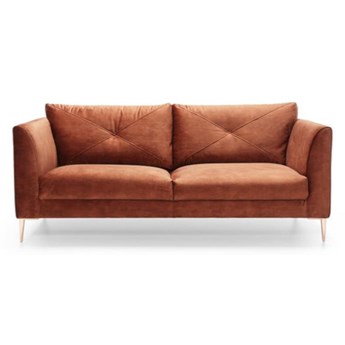 Sofa 3-osobowa Farina - Kolor: Pomarańczowy 237x84x96