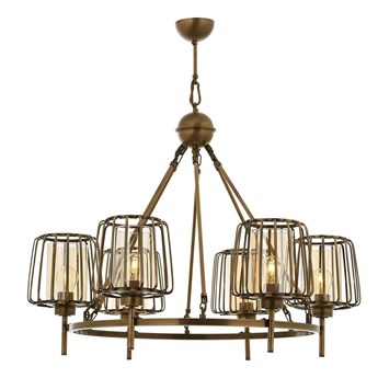 Loft lampa wisząca AV-1785-6E AVONNI kuchnia restauracja, kawiarnia, pub, jadalnia