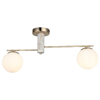 Klasyczna złota lampa sufitowa 1555-80-12 CEKA SALON SYPIALNIA JADALNIA LUCEA