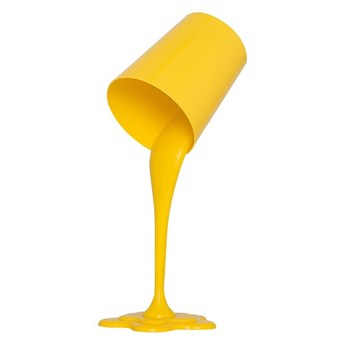 Lampa stojąca na biurko 6315 żółta Outlet