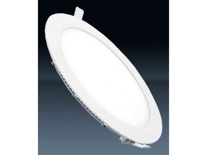 Okrągły panel led slim ozcan 201-12 17cm lampa podtynkowa z zasilaczem 6500k Oprawa stropowa Okrągłe Oprawa biurowa Kategoria Oprawy oświetleniowe Oprawa led Kolor Biały