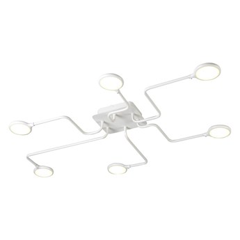 Promocja biała lampa led plafon ledowy ozcan 5661-6 do łazienki kuchni salonu
