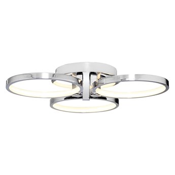 Lampa led plafon ledowy ozcan 5636-3 srebro chrom salon kuchnia łazienka