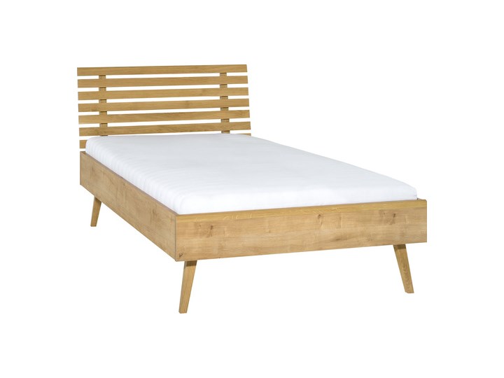 Łóżko 1-osobowe ze szczytem ażurowym Nature Drewno Kategoria Łóżka do sypialni