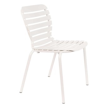 Krzesło ogrodowe Vondel białe 55x83x58