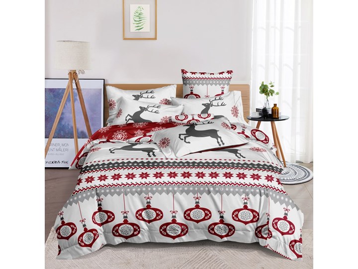 Pościel z bawełny syntetycznej PEB-718 Komplet pościeli Bawełna syntetyczna Rozmiar poduszki 70x80 cm Bawełna Poliester 160x200 cm Kategoria Komplety pościeli