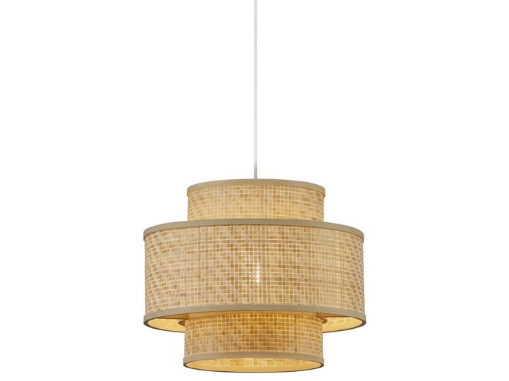 Lampa wisząca Ø35x28 cm Ø35x28 cm bambusowy klosz Drewno Lampa z kloszem Kategoria Lampy wiszące