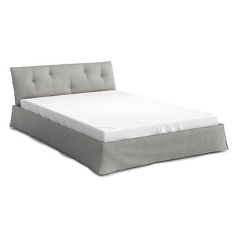 Łóżko Elvi Double Bed, Wooly Light Grey