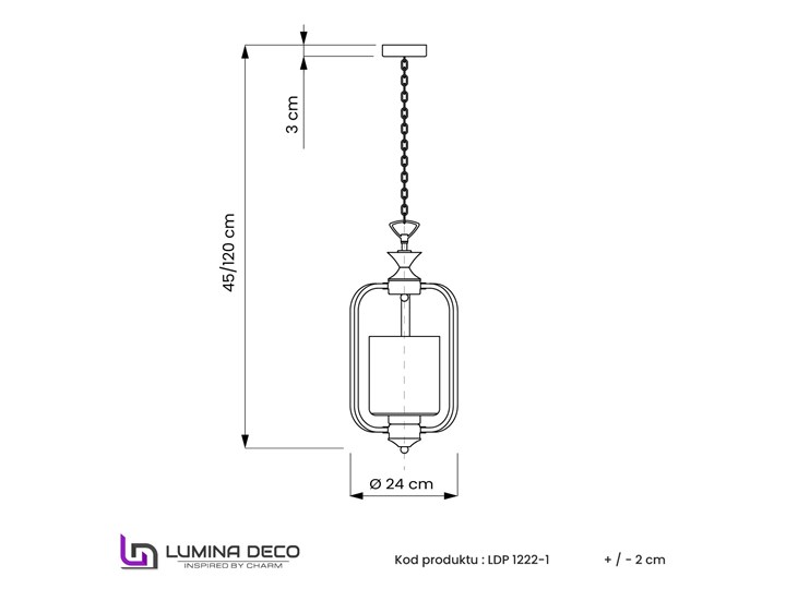 LAMPA WISZĄCA LOFT CHROMOWANA ATLANTA W1 Lampa z kloszem Metal Lampa z abażurem Szkło Pomieszczenie Jadalnia