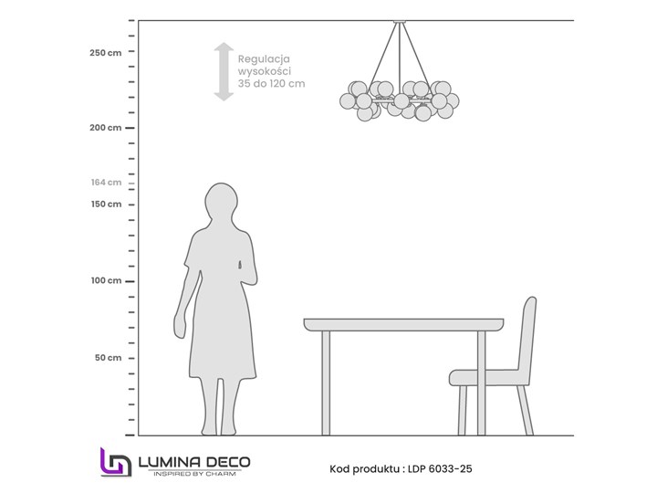 NOWOCZESNA LAMPA WISZĄCA CHROMOWANA MARSIADA W25 Kategoria Lampy wiszące Metal Lampa z kloszem Szkło Lampa z abażurem Styl Nowoczesny