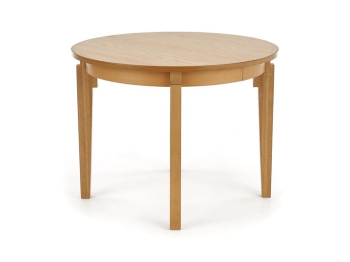 Stół Rozkładany Sorbus - Dł. po rozłożeniu: 200 cm Średnica 100 cm Płyta MDF Drewno Styl Skandynawski