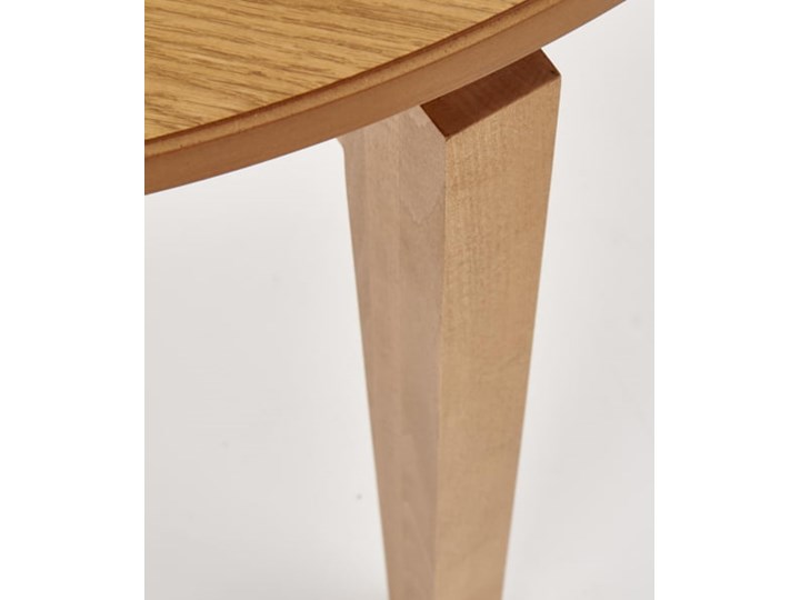 Stół Rozkładany Sorbus - Dł. po rozłożeniu: 200 cm Płyta MDF Drewno Kształt blatu Okrągły